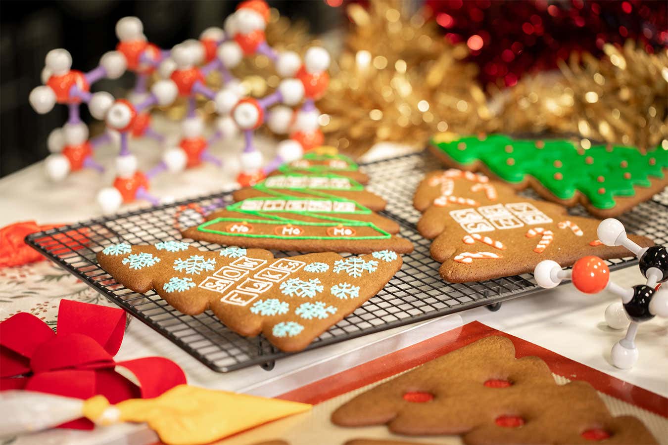 Josh Smalley bakes Christmas Gingerbread