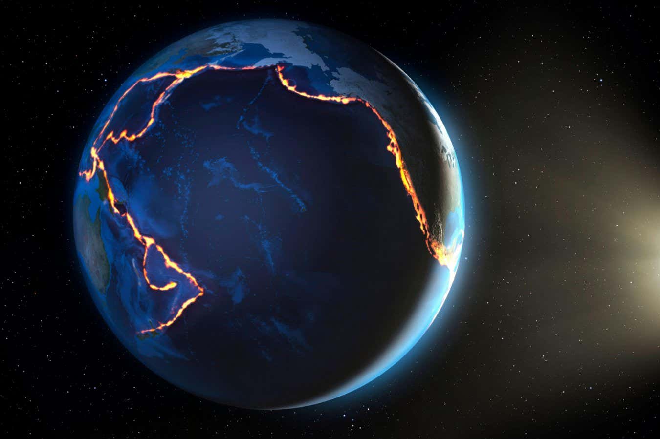 2FYMTPP Pacific Ring of Fire, illustration